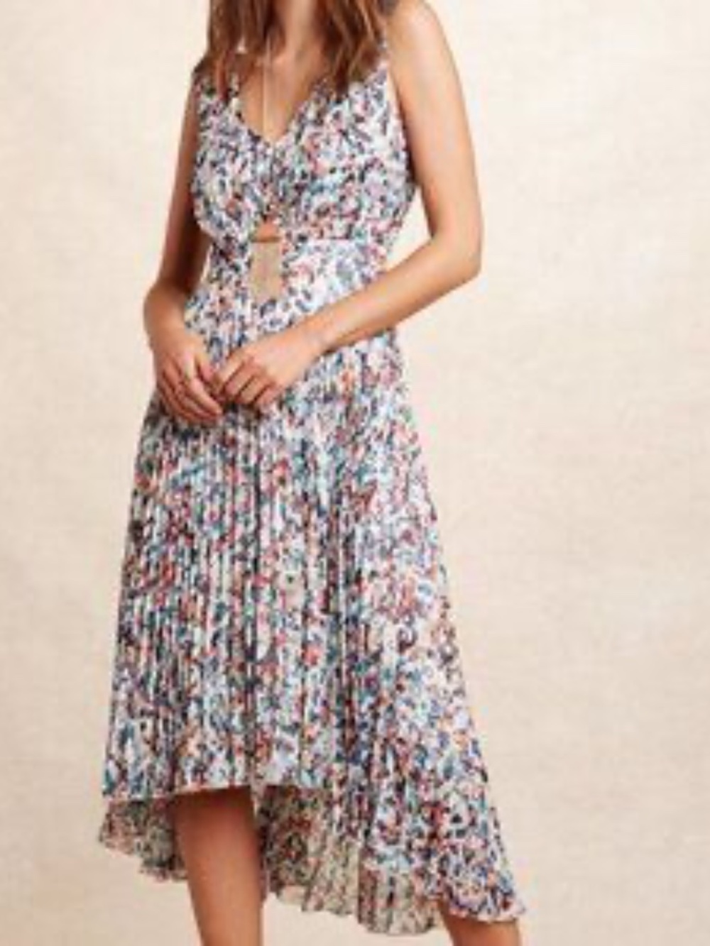 Tracy Reese Silk Dress - Size 14 | Elegant Floral Print